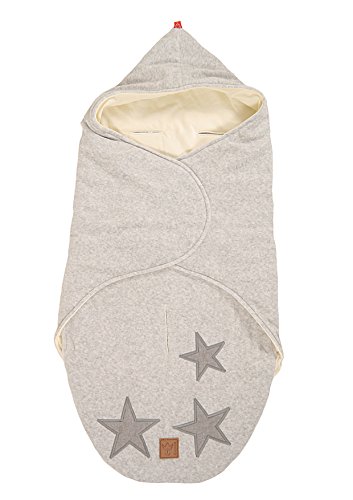 80 x 40 cm passgenau f/ür alle Tragetaschen und Babyschalen anthrazit Kaiser 6536524 Kuschelweiche Velours Einschlagdeckestar Gr/ö/ße 0
